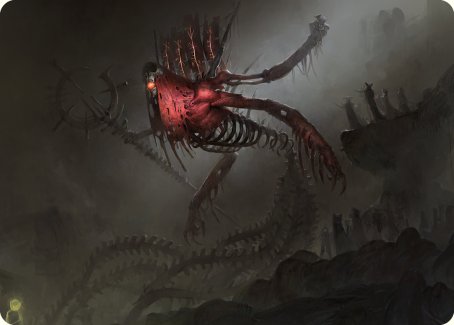 Drivnod, Carnage Dominus Art Card [Phyrexia: All Will Be One Art Series] | Chromatic Games