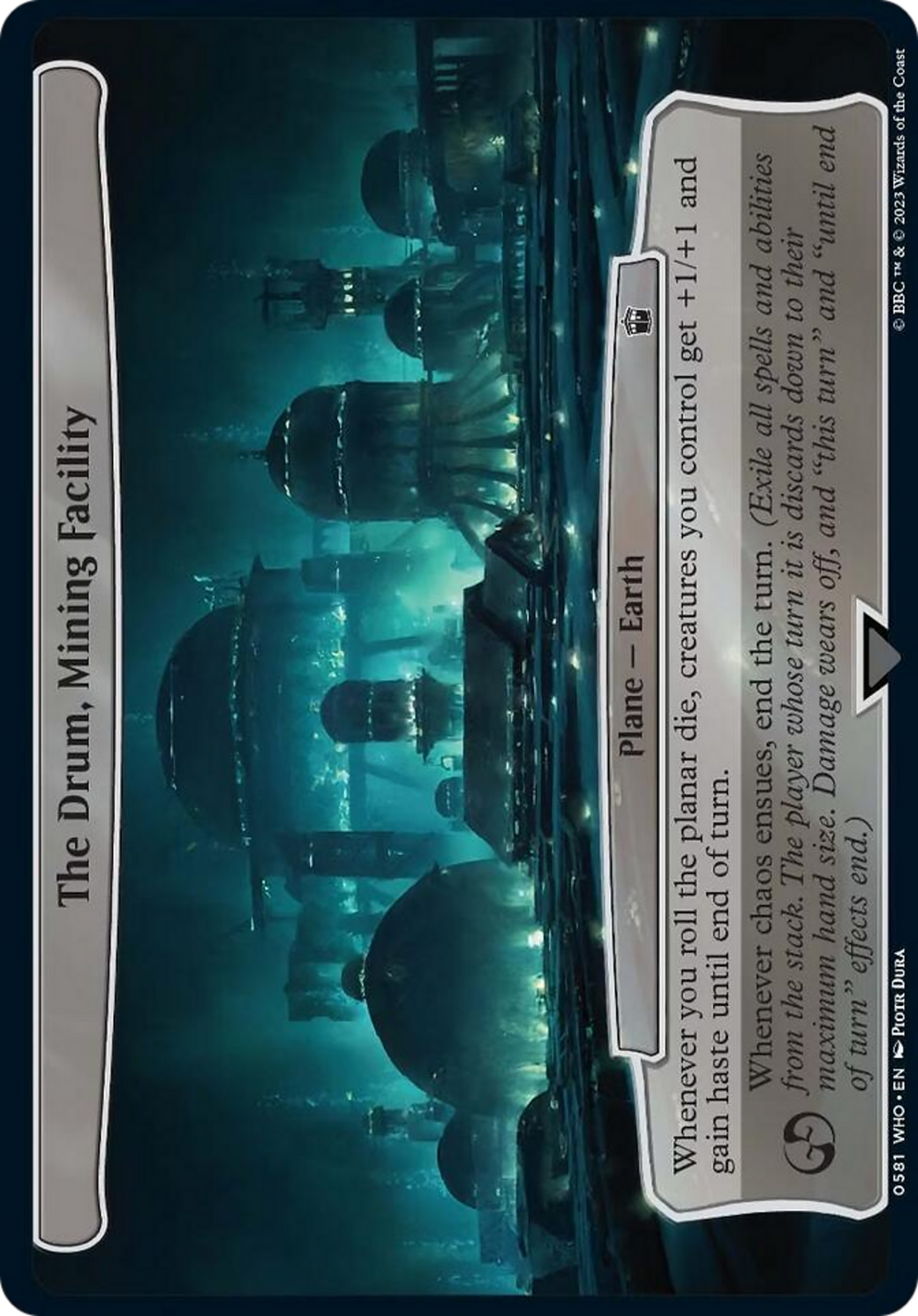 The Drum, Mining Facility [Doctor Who] | Chromatic Games