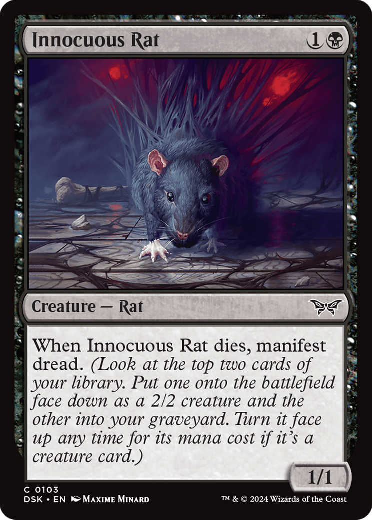 Innocuous Rat [Duskmourn: House of Horror] | Chromatic Games