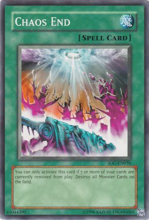Chaos End [IOC-EN036] Common | Chromatic Games