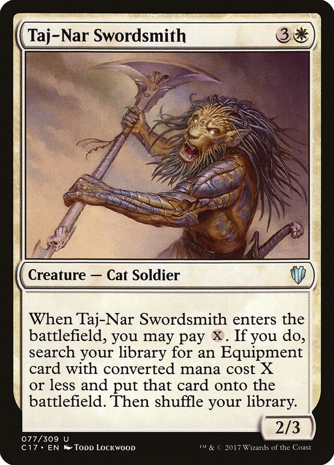 Taj-Nar Swordsmith 77/309 (Commander 2017)  | Chromatic Games
