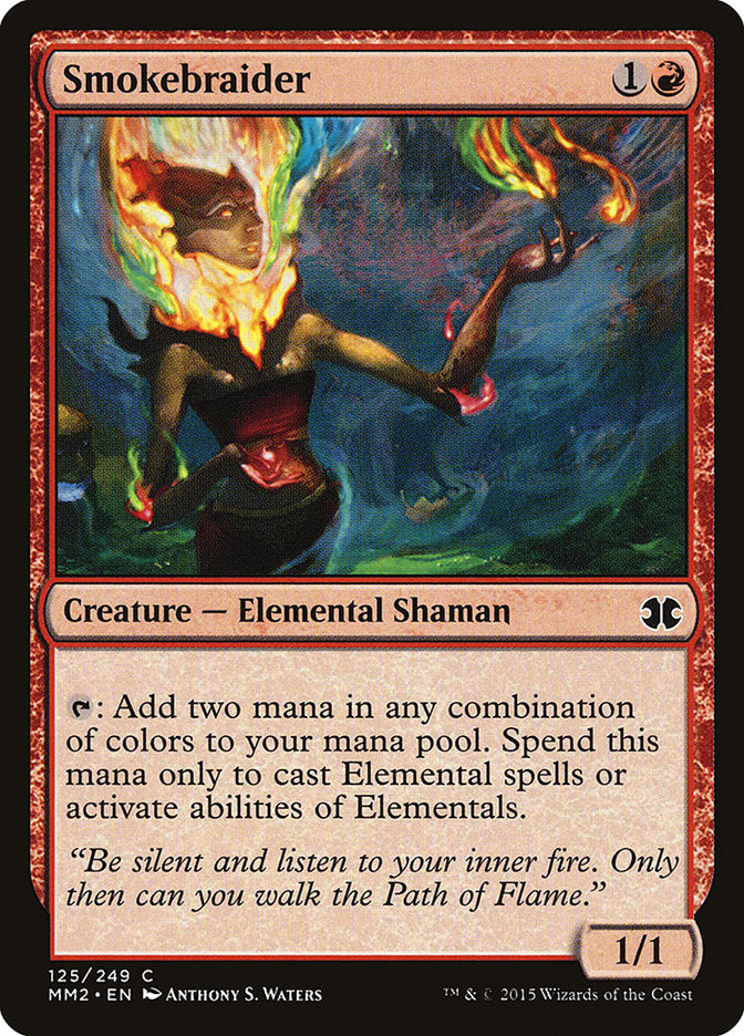 Smokebraider 125/249 (Modern Masters 2015)  - Foil | Chromatic Games
