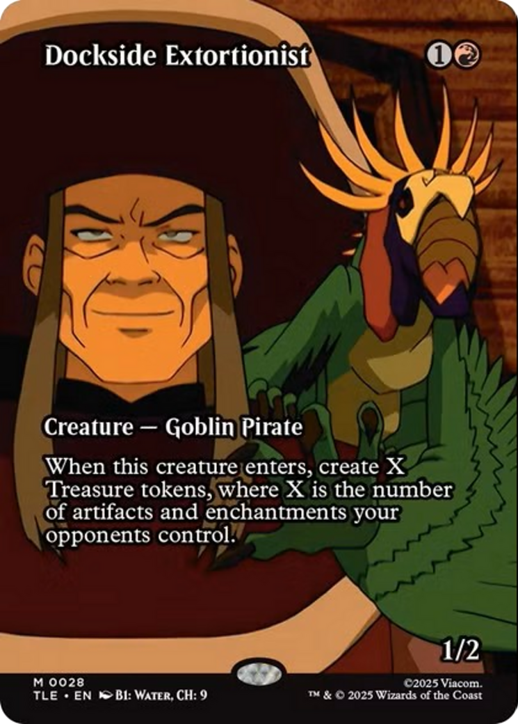 Dockside Extortionist (Borderless) [Avatar: The Last Airbender: Eternal-Legal] | Chromatic Games