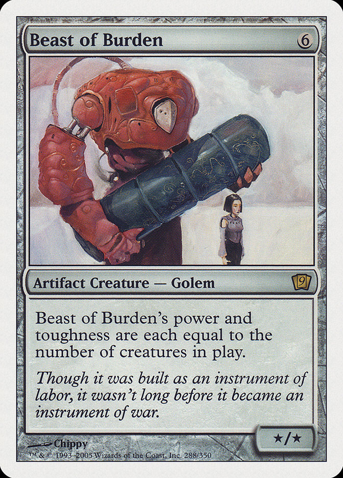 Beast of Burden 288/350 (9th Edition)  | Chromatic Games