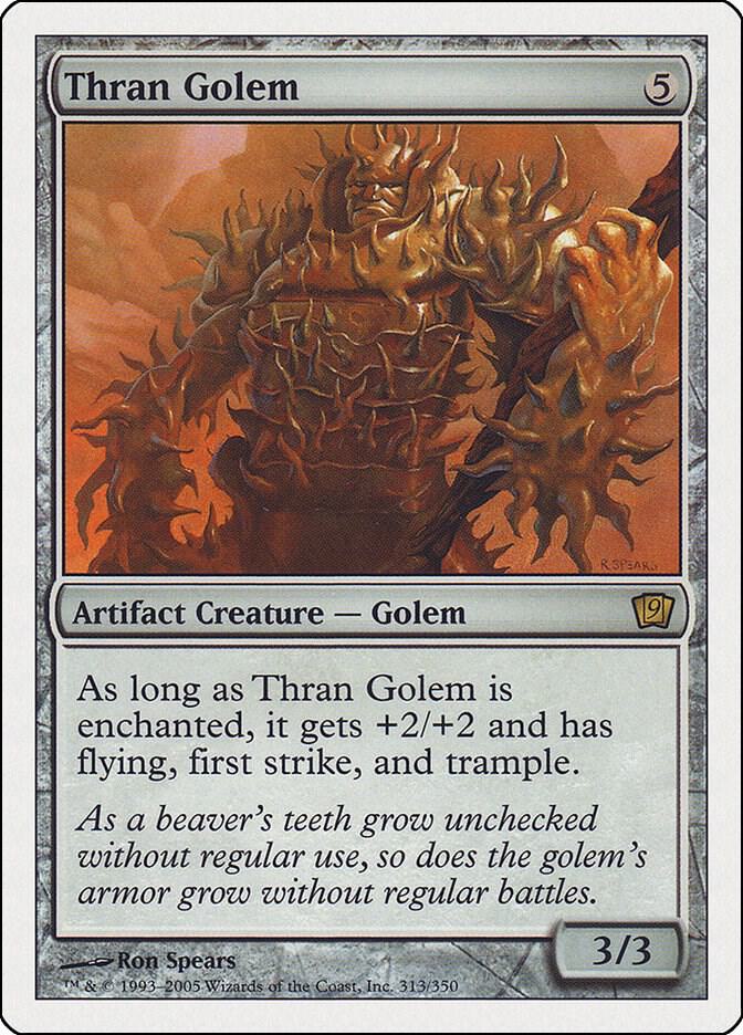 Thran Golem 313/350 (9th Edition)  | Chromatic Games