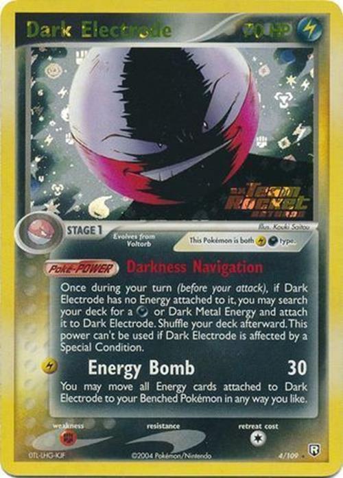 Dark Electrode (4/109) (Stamped) [EX: Team Rocket Returns] | Chromatic Games