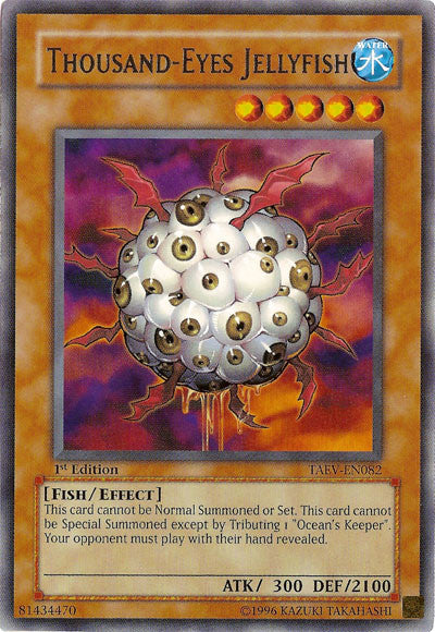 Thousand-Eyes Jellyfish [TAEV-EN082] Rare | Chromatic Games