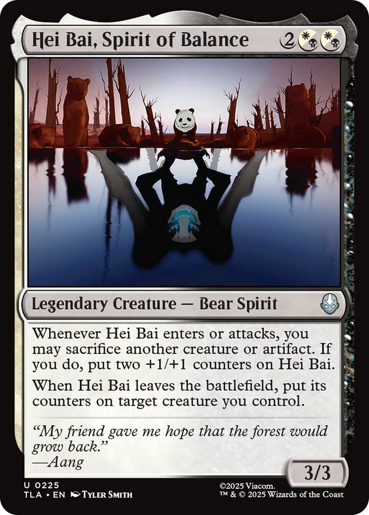 Hei Bai, Spirit of Balance [Avatar: The Last Airbender] | Chromatic Games