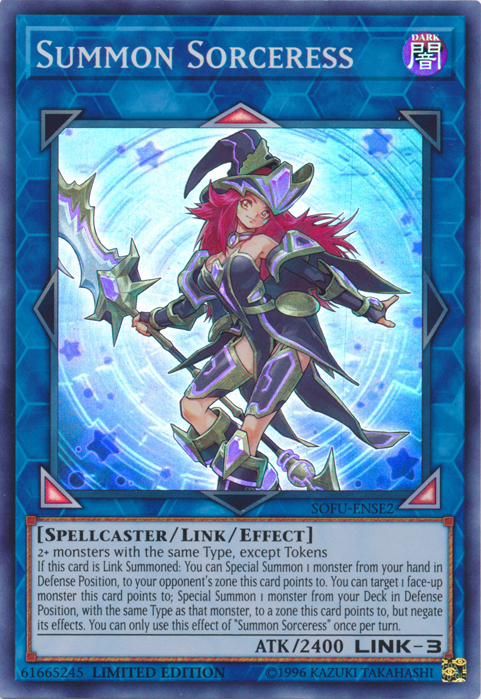 Summon Sorceress [SOFU-ENSE2] Super Rare | Chromatic Games