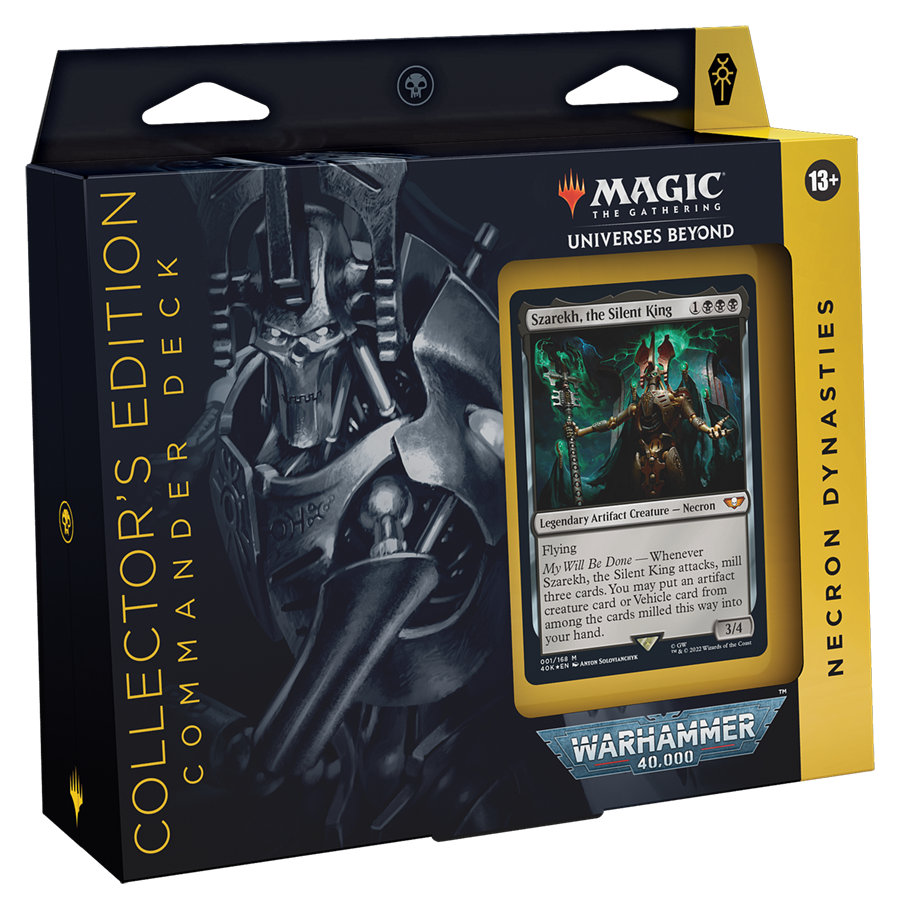 Warhammer 40,000 - Commander Deck (Necron Dynasties - Collector's Edition) | Chromatic Games