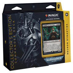 Warhammer 40,000 - Commander Deck (Necron Dynasties - Collector's Edition) | Chromatic Games