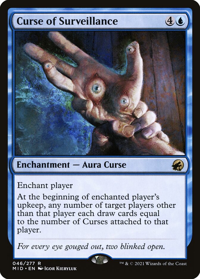 Curse of Surveillance 46/277 (Innistrad: Midnight Hunt)  | Chromatic Games