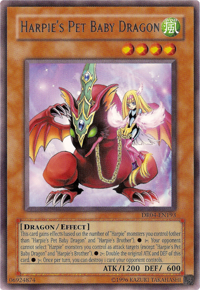 Harpie's Pet Baby Dragon [DR04-EN193] Rare | Chromatic Games