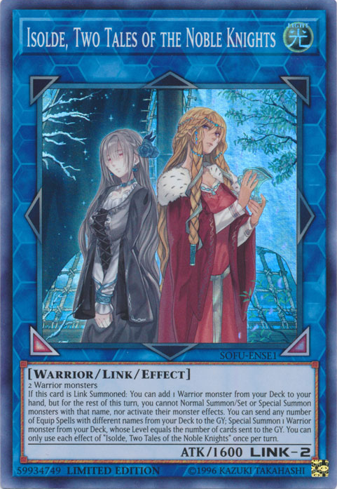 Isolde, Two Tales of the Noble Knights [SOFU-ENSE1] Super Rare | Chromatic Games