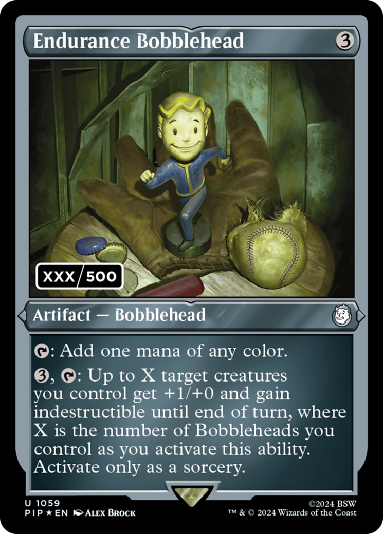 Endurance Bobblehead (Serialized) [Fallout] | Chromatic Games