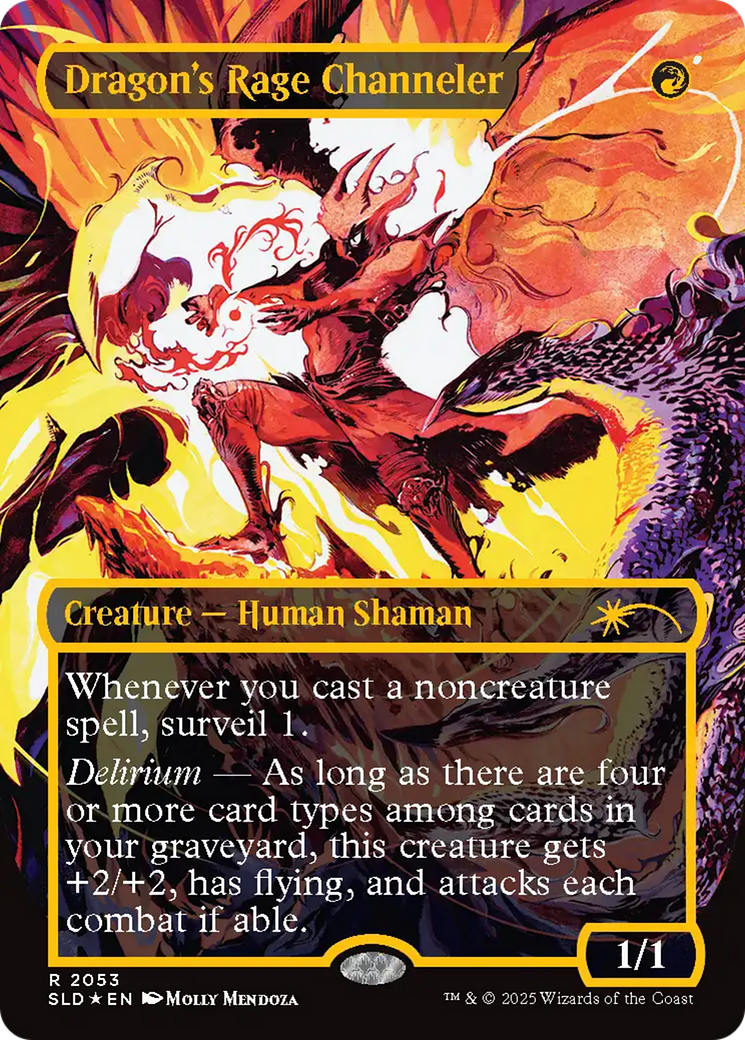 Dragon's Rage Channeler (2053) (Raised Foil) [Secret Lair Drop Series] | Chromatic Games