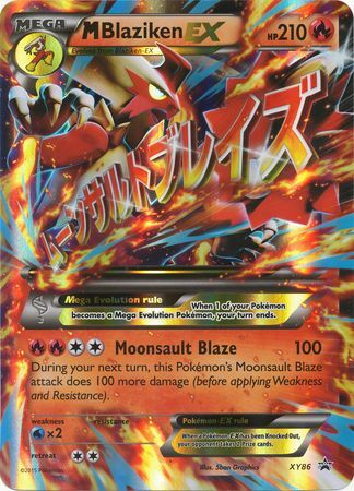 M Blaziken EX (XY86) (Jumbo Card) [XY: Black Star Promos] | Chromatic Games