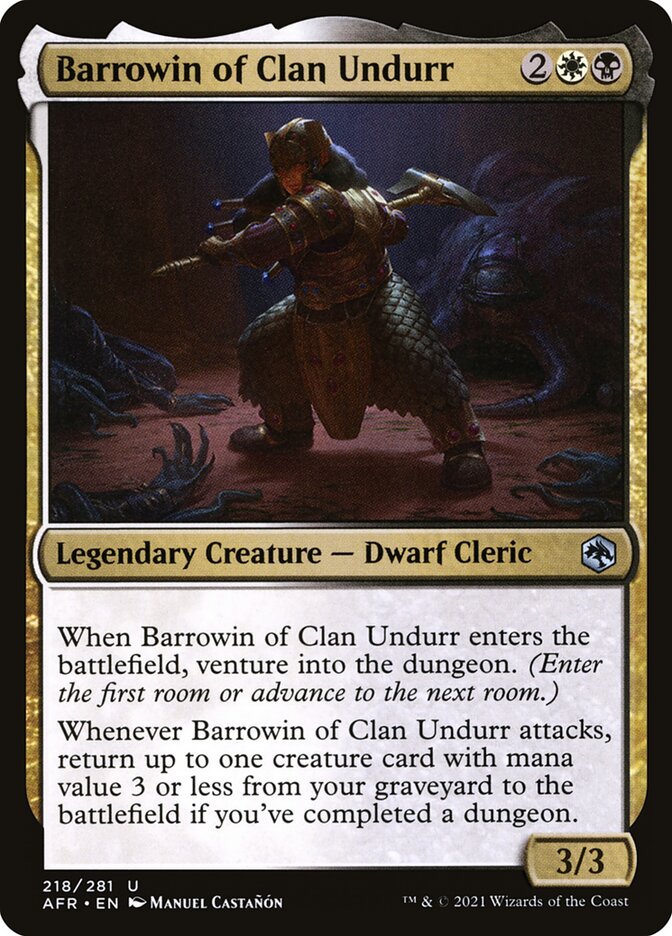 Barrowin of Clan Undurr 218 (Adventures in the Forgotten Realms)  | Chromatic Games