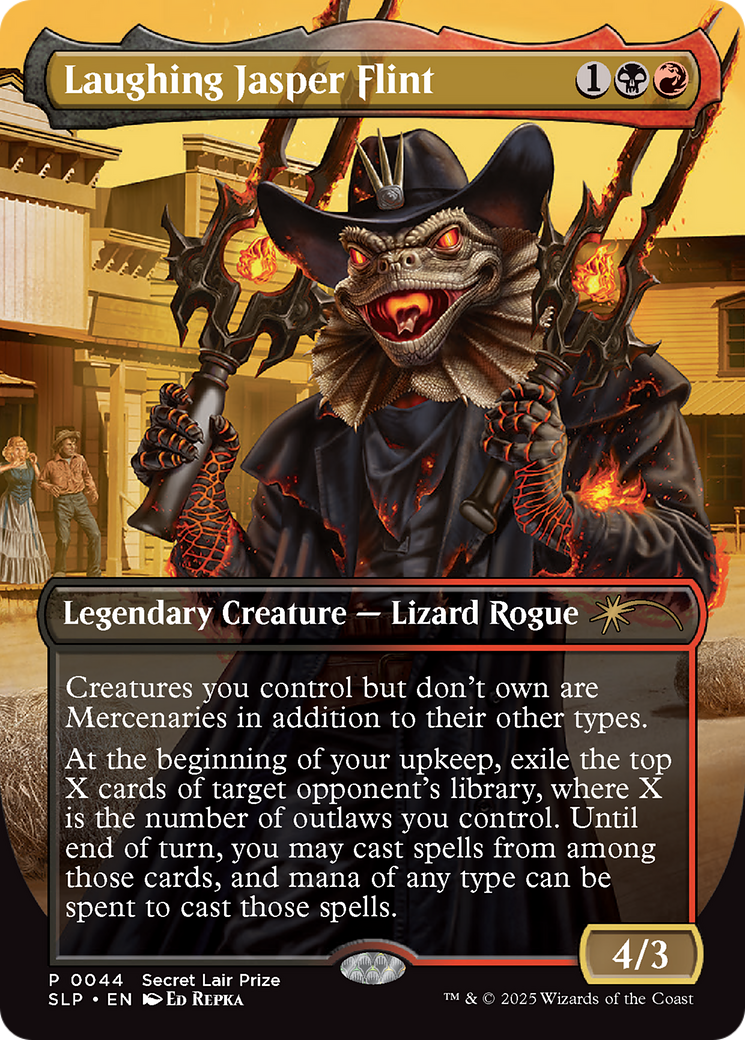 Laughing Jasper Flint [Secret Lair Showdown] | Chromatic Games