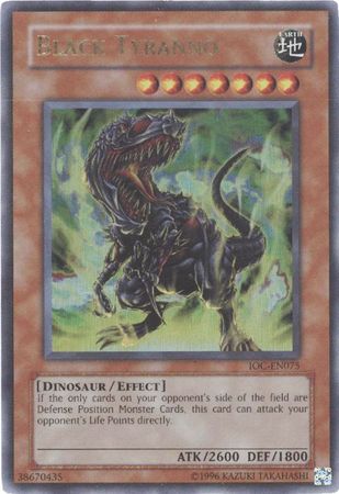 Black Tyranno [IOC-EN075] Ultra Rare | Chromatic Games