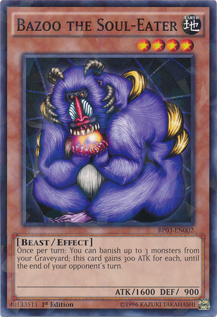 Bazoo the Soul-Eater [BP03-EN002] Shatterfoil Rare | Chromatic Games