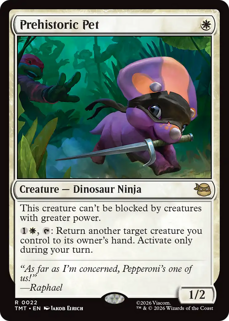 Prehistoric Pet [Teenage Mutant Ninja Turtles] | Chromatic Games