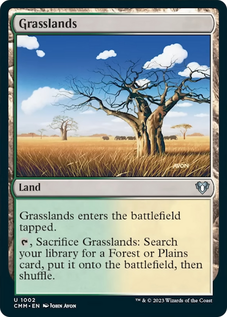 Grasslands [Commander Masters] | Chromatic Games
