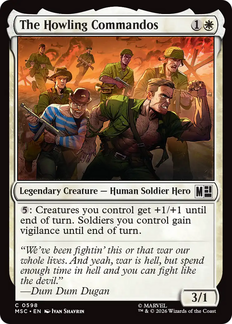 The Howling Commandos [Marvel Super Heroes Commander] | Chromatic Games