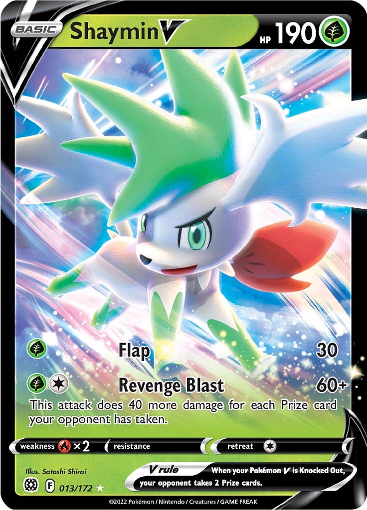 Shaymin V (013/172) [Sword & Shield: Brilliant Stars] | Chromatic Games