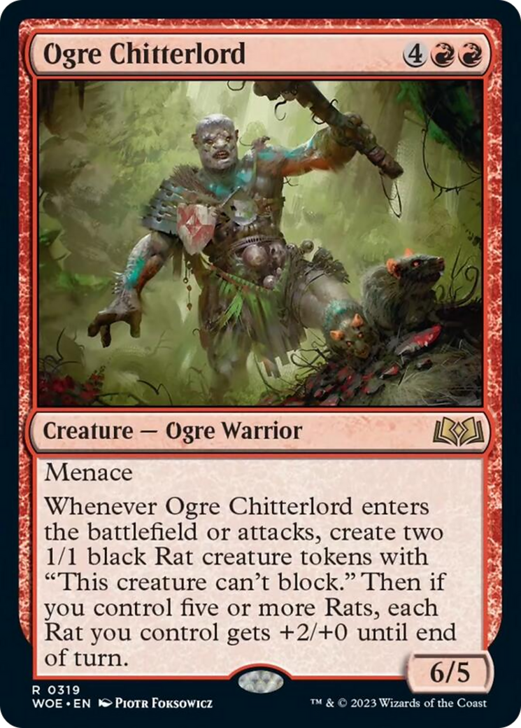 Ogre Chitterlord [Wilds of Eldraine] | Chromatic Games