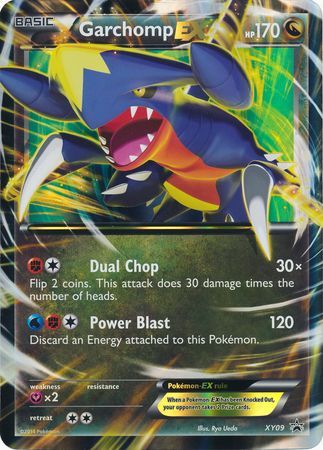 Garchomp EX (XY09) (Jumbo Card) [XY: Black Star Promos] | Chromatic Games