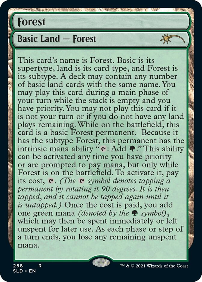 Forest (258) [Secret Lair Drop Series] | Chromatic Games