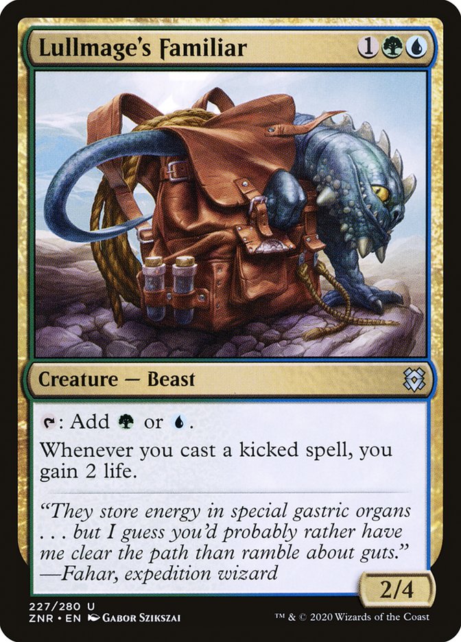 Lullmage's Familiar 227/280 (Zendikar Rising)  | Chromatic Games