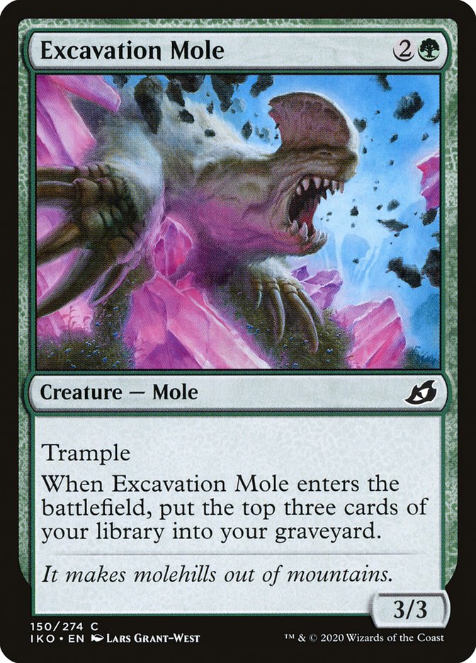 Excavation Mole 150/274 (Ikoria: Lair of Behemoths)  | Chromatic Games