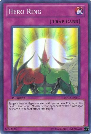 Hero Ring [LCGX-EN110] Super Rare | Chromatic Games