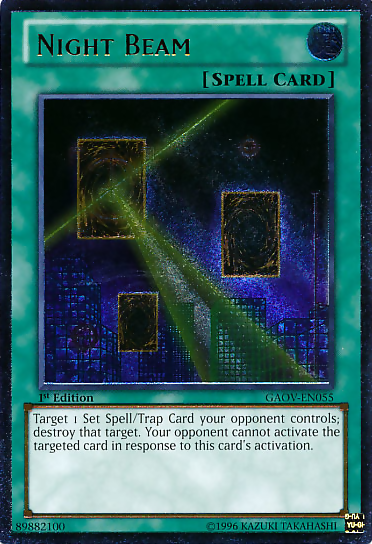 Night Beam [GAOV-EN055] Ultimate Rare | Chromatic Games