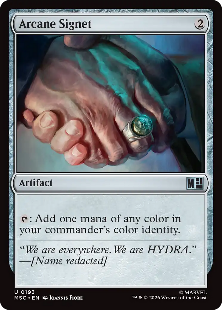 Arcane Signet (0193) [Marvel Super Heroes Commander] | Chromatic Games