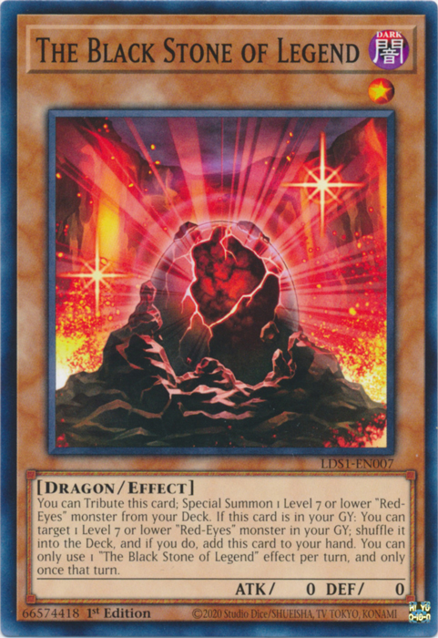 The Black Stone of Legend [LDS1-EN007] Common | Chromatic Games