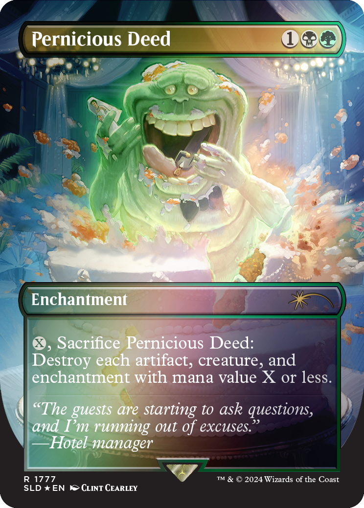 Pernicious Deed (Rainbow Foil) [Secret Lair Drop Series] | Chromatic Games
