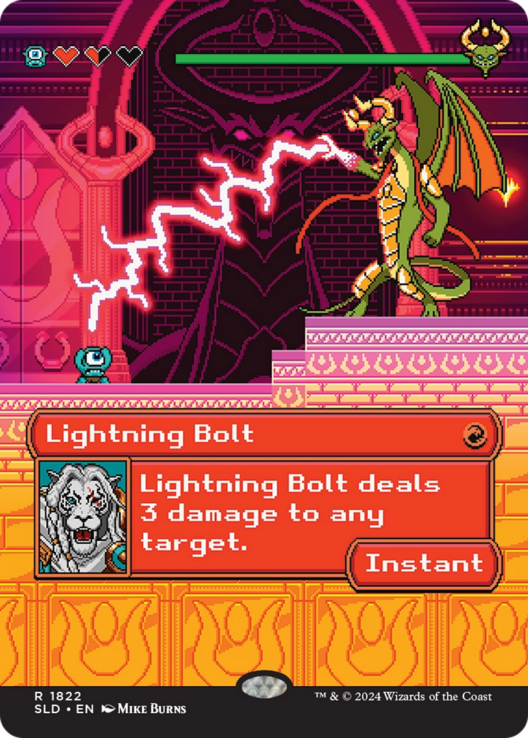 Lightning Bolt (1822) [Secret Lair Drop Series] | Chromatic Games