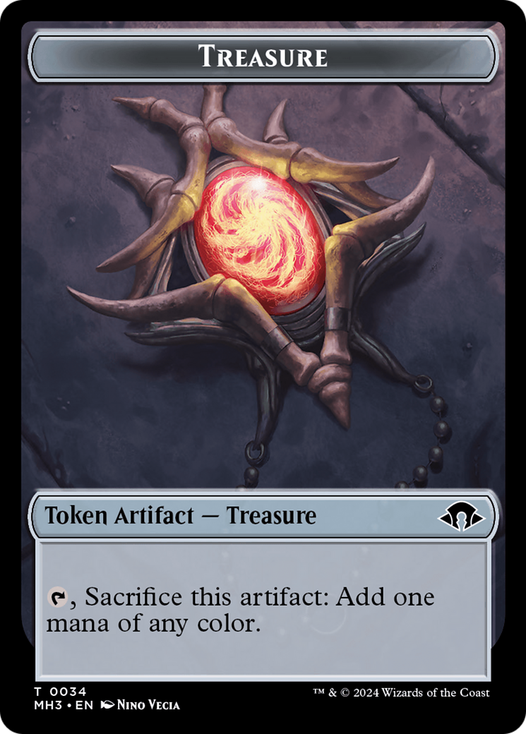 Treasure Token [Modern Horizons 3 Tokens] | Chromatic Games