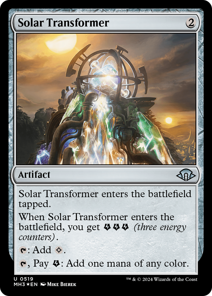 Solar Transformer (Ripple Foil) [Modern Horizons 3] | Chromatic Games