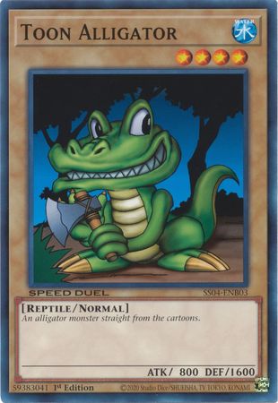 Toon Alligator [SS04-ENB03] Common | Chromatic Games