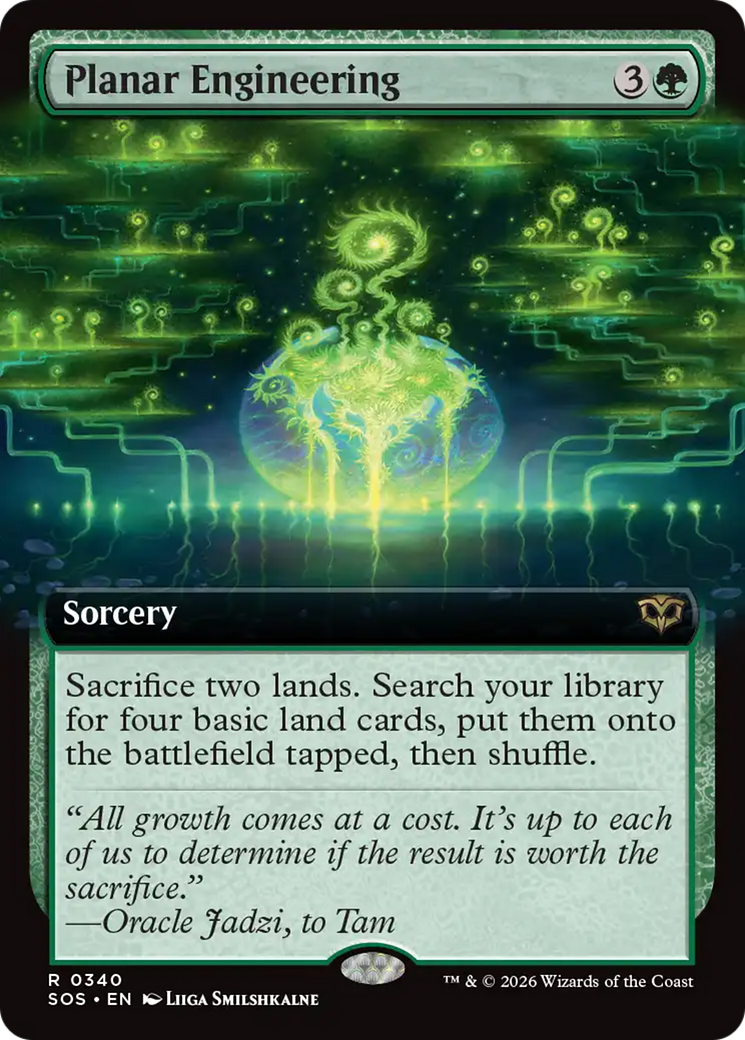 Planar Engineering (Extended Art) [Secrets of Strixhaven] | Chromatic Games