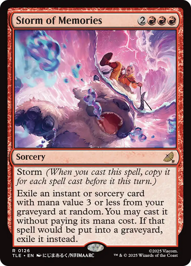 Storm of Memories [Avatar: The Last Airbender: Eternal-Legal] | Chromatic Games