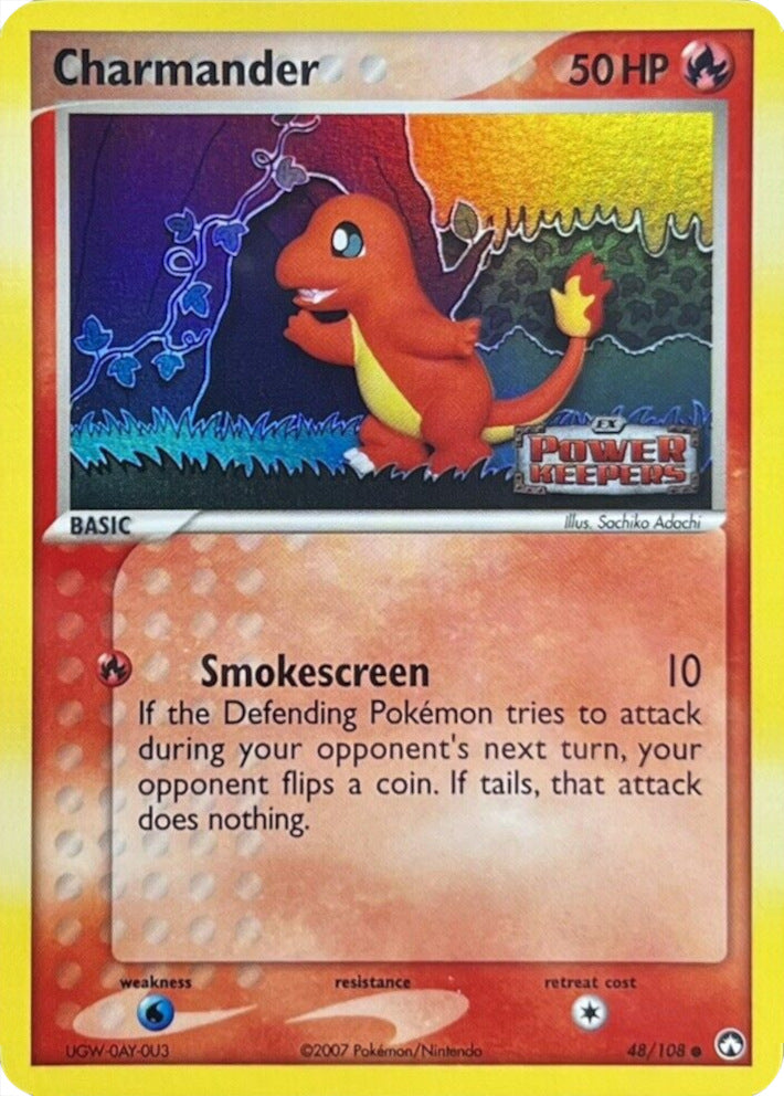 Charmander (48/108) (Stamped) [EX: Power Keepers] | Chromatic Games