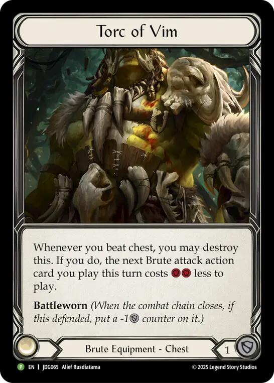 Torc of Vim [JDG065] (Promo)  Cold Foil | Chromatic Games