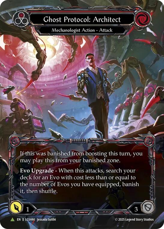 Ghost Protocol: Architect [LGS444] (Promo)  Cold Foil | Chromatic Games