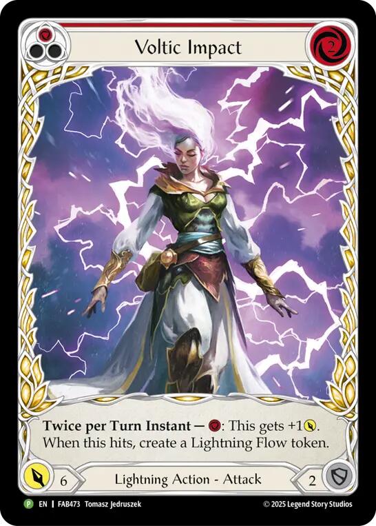 Voltic Impact [FAB473] (Promo)  Rainbow Foil | Chromatic Games