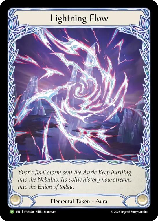 Lightning Flow [FAB470] (Promo)  Rainbow Foil | Chromatic Games